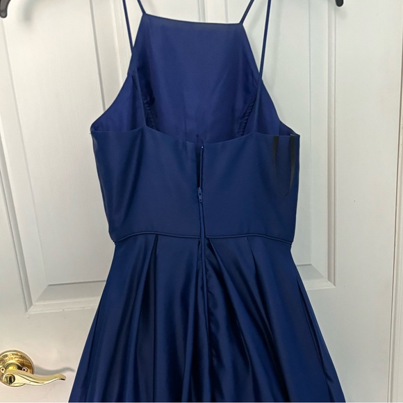 Laura petit: fit & flare Royal blue ballgown - Picture 3 of 4